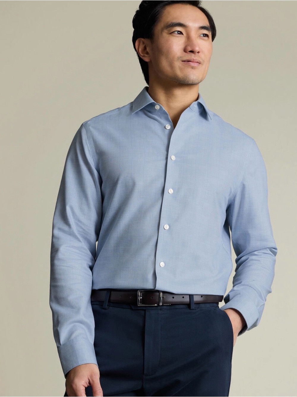 Hart Schaffner Marx Light Blue Dress Shirt
